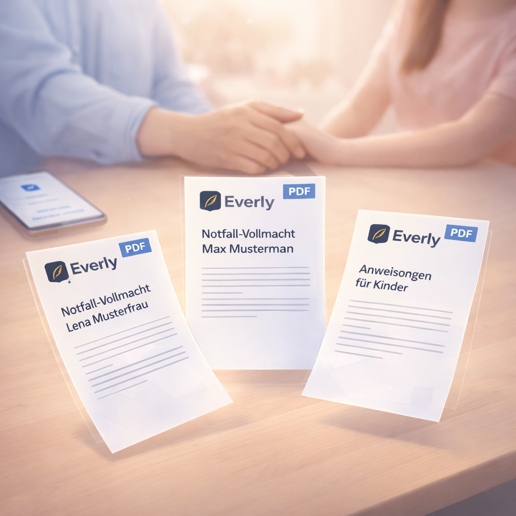 Familien-Account und PDF Export